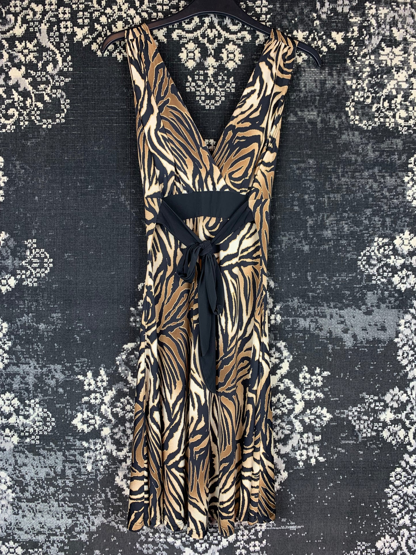 Women's Y2K Leopard Print Sleeveless Dress