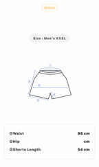 Men's Y2K Austar Jeans Black Surf Shorts