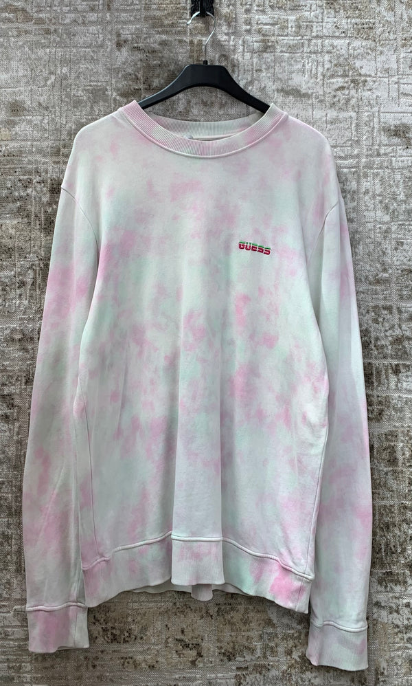 Women's Guess Pastel Tie Dye Sweatshirt