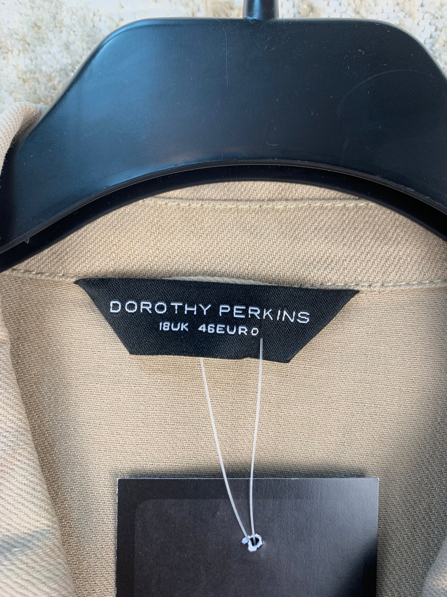 Women's Vintage Dorothy Perkins Beige Denim Jacket