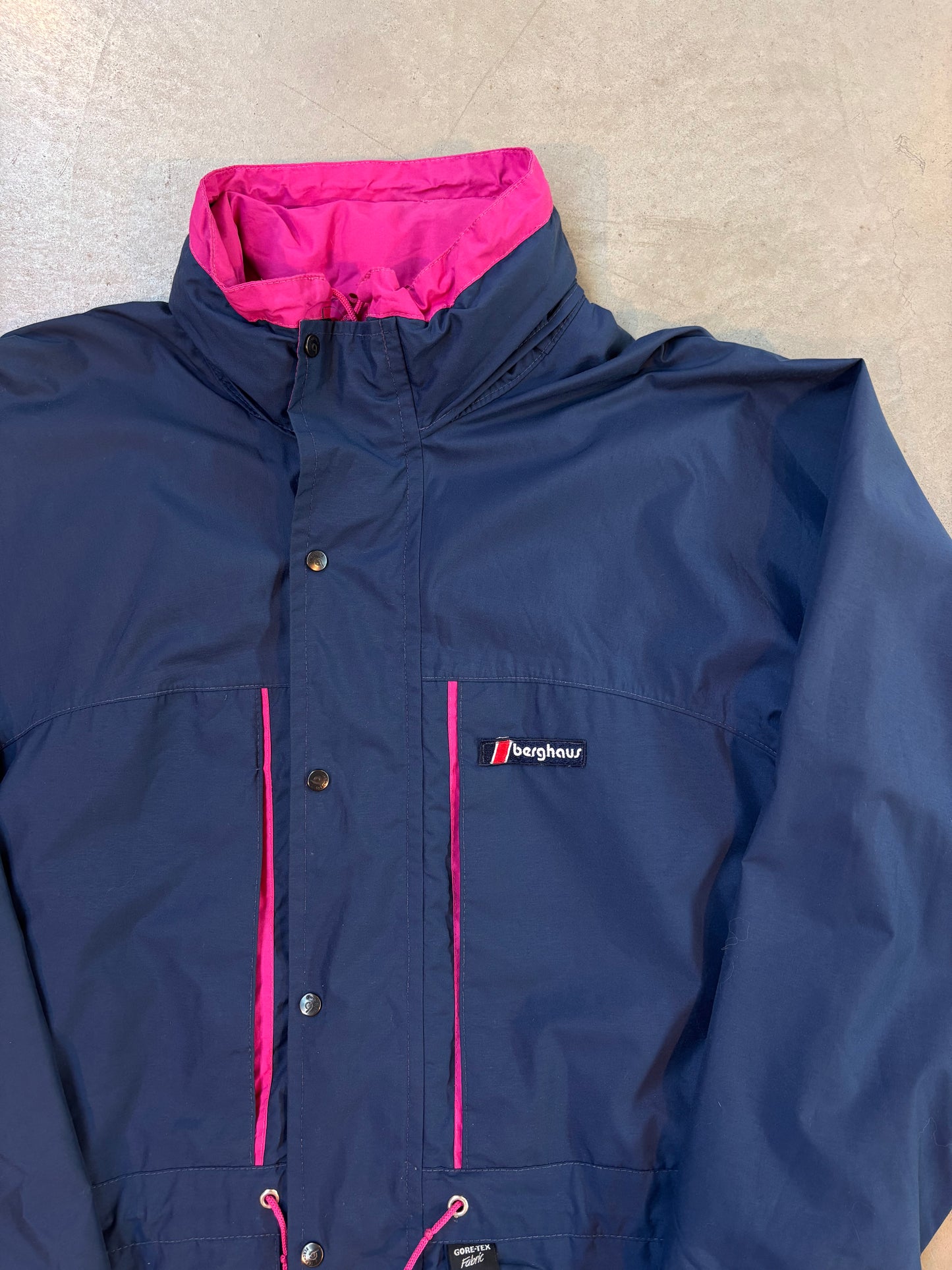 Berghaus Gore Tex Navy Blue Long Coat