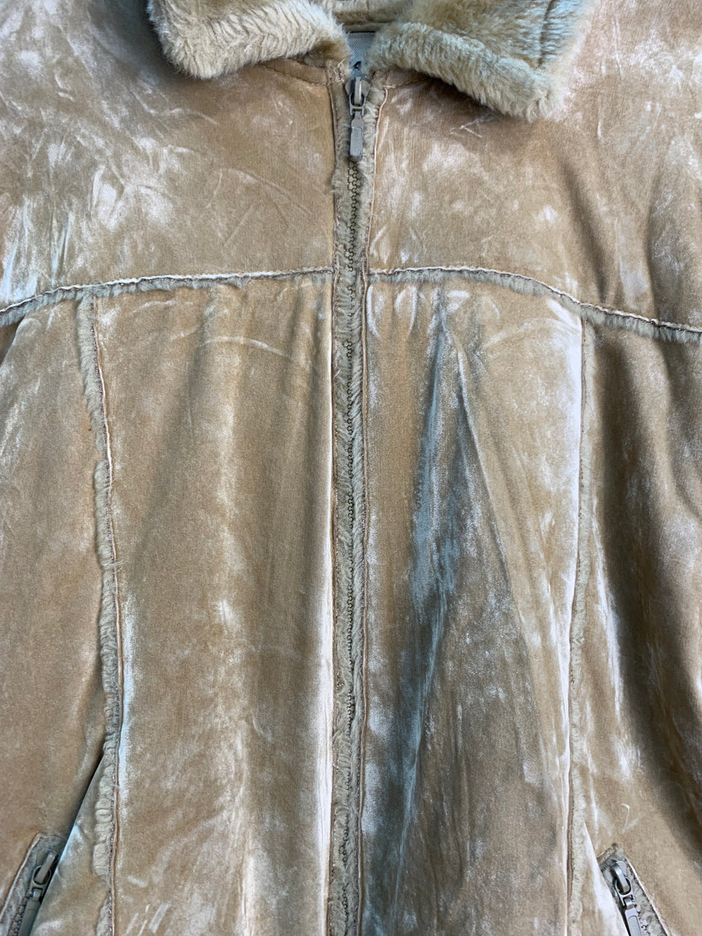 Haoxihao Faux Fur-Lined Hooded Jacket