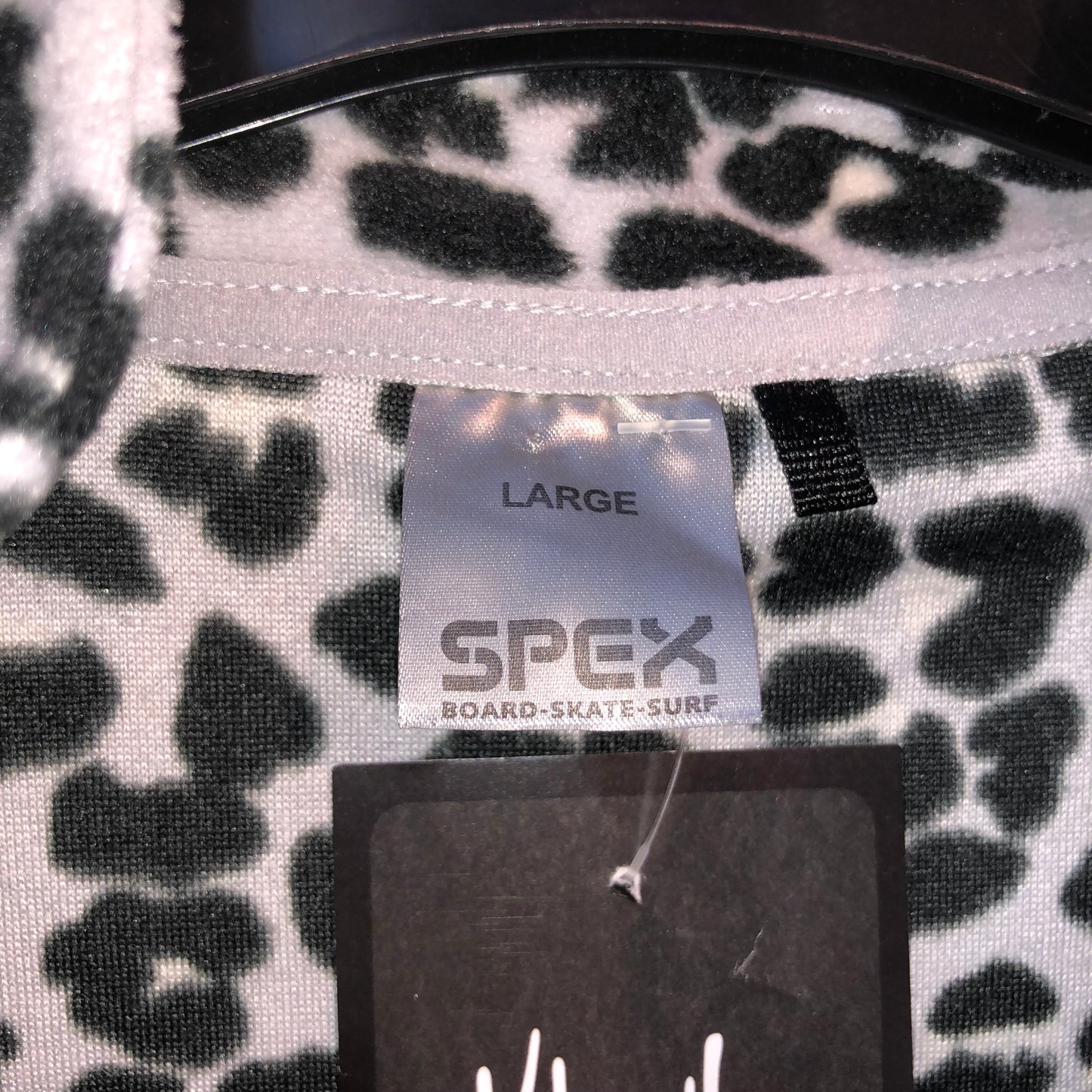 Y2K Leopard Print Zip Up