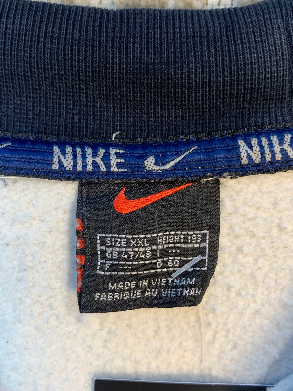 Nike Spellout Colourblock Crewneck Sweatshirt