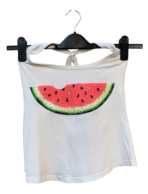 Just Cavalli Beachwear Watermelon Halter Top