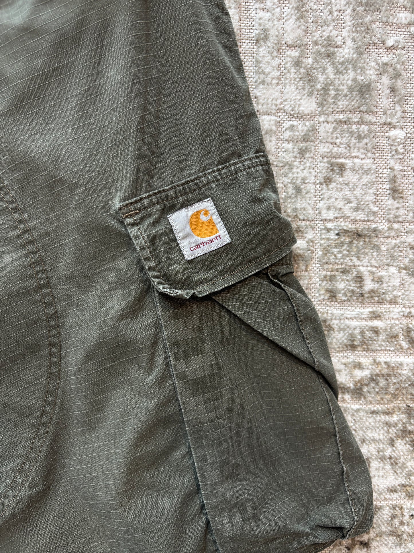 Men's Vintage Carhartt Khaki Cargo Shorts