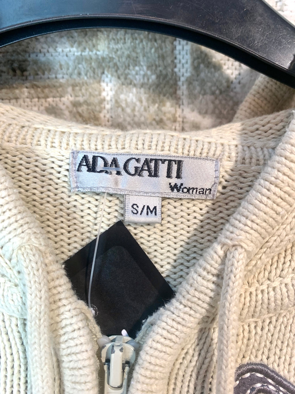 Ada Gatti NYC Girl 75 Zip Knit Hoodie