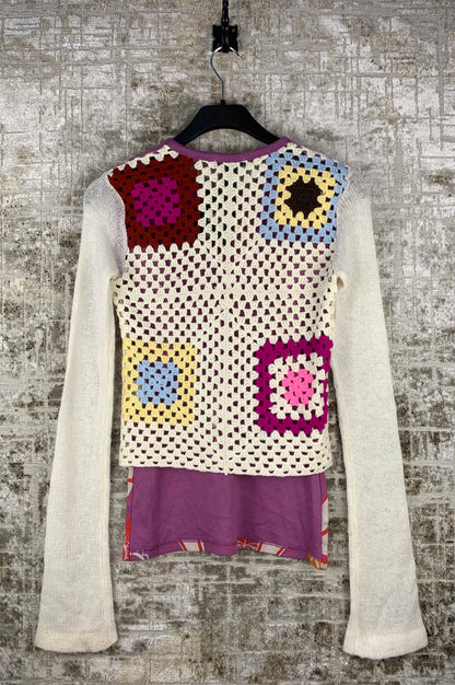 Womens Y2K Custo Barcelona Graphic Long Sleeve Top