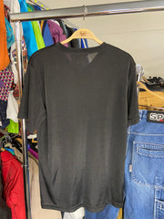 Versace Classic Short Sleeve Shirt Black Mens M Polyester