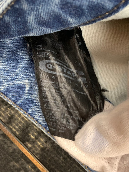 Men's Y2K G STAR RAW Light Blue Distessed Jeans