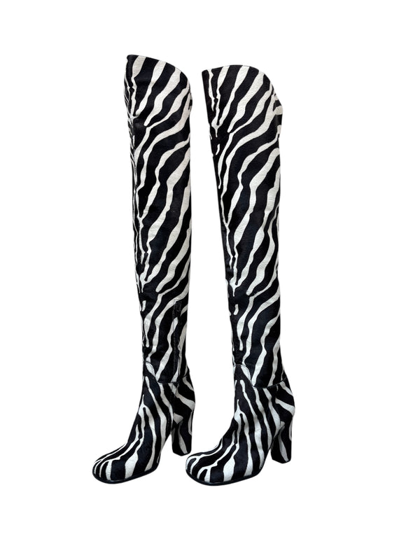Bottega Veneta Storm Thigh High Boots
