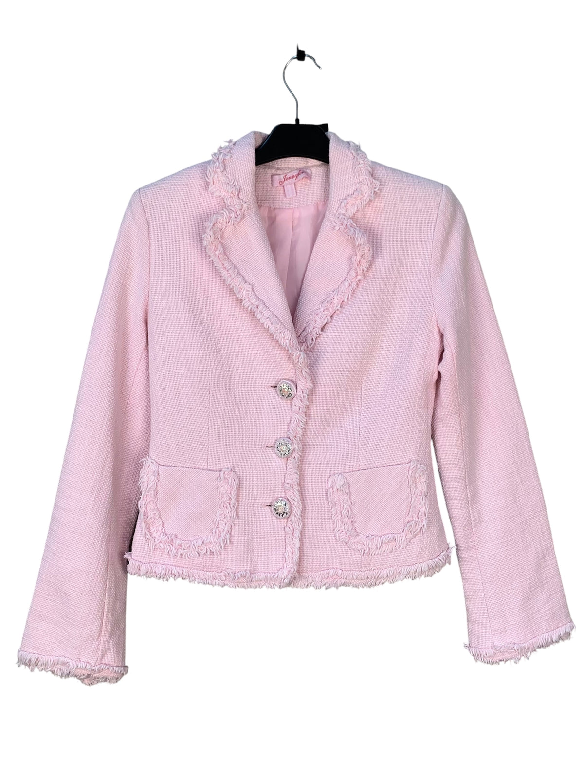 Women's Vintage Y2K Jennyfer Pink Blazer