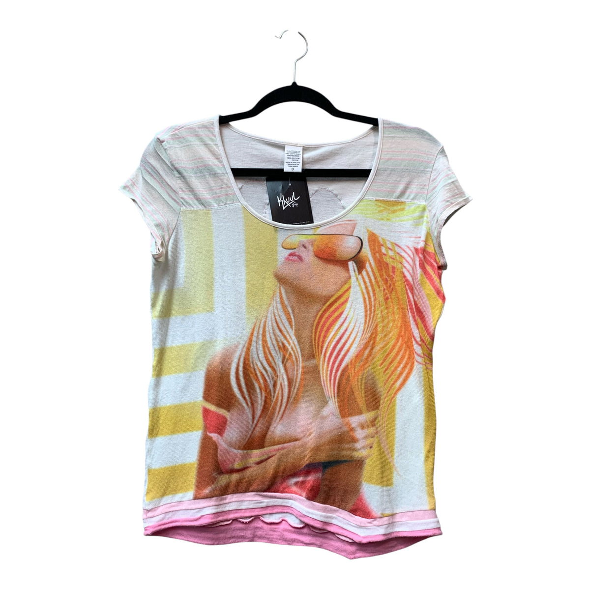 Custo Barcelona Y2K Photo Print Tee
