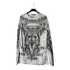 Cipo & Baxx Snake Graphic Long Sleeve Tee
