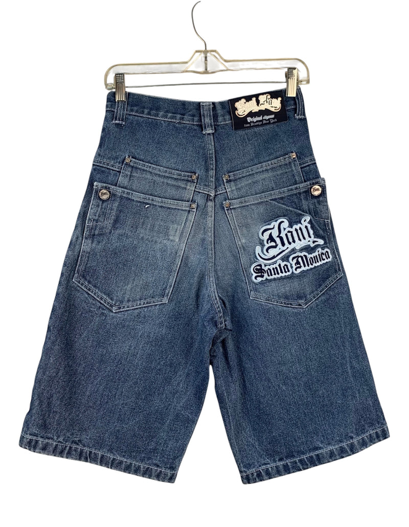 Men's Vintage Y2K Karl Kani Blue Denim Jorts