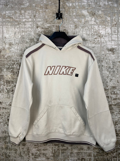 Unisex Vintage Nike Cream Hoodie