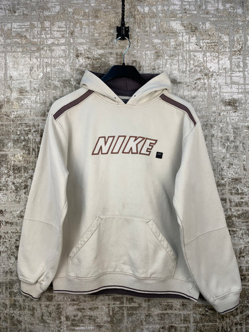 Unisex Vintage Nike Cream Hoodie