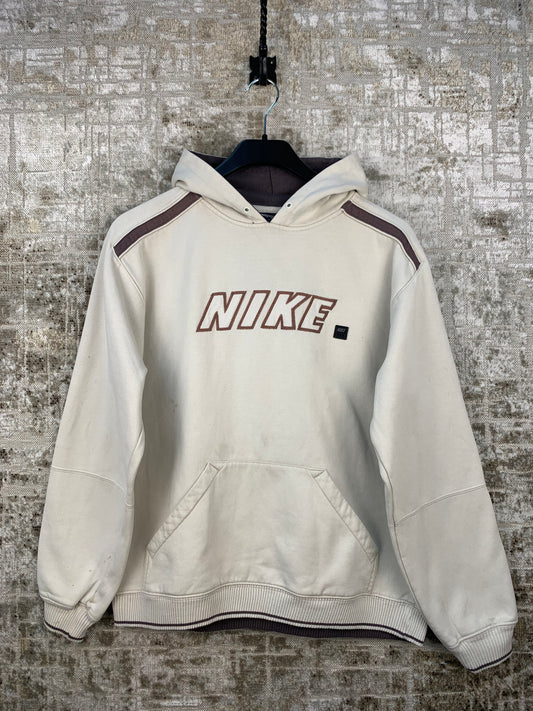 Unisex Vintage Nike Cream Hoodie