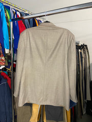 Pierre Cardin Beige Wool Jacket, Vintage, Men's L, Classic Fit