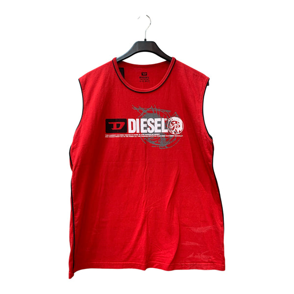 Diesel Logo Graphic Muscle Tank