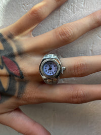 blue dial steel