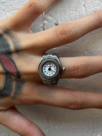 white dial steel
