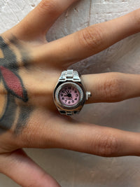 pink dial steel
