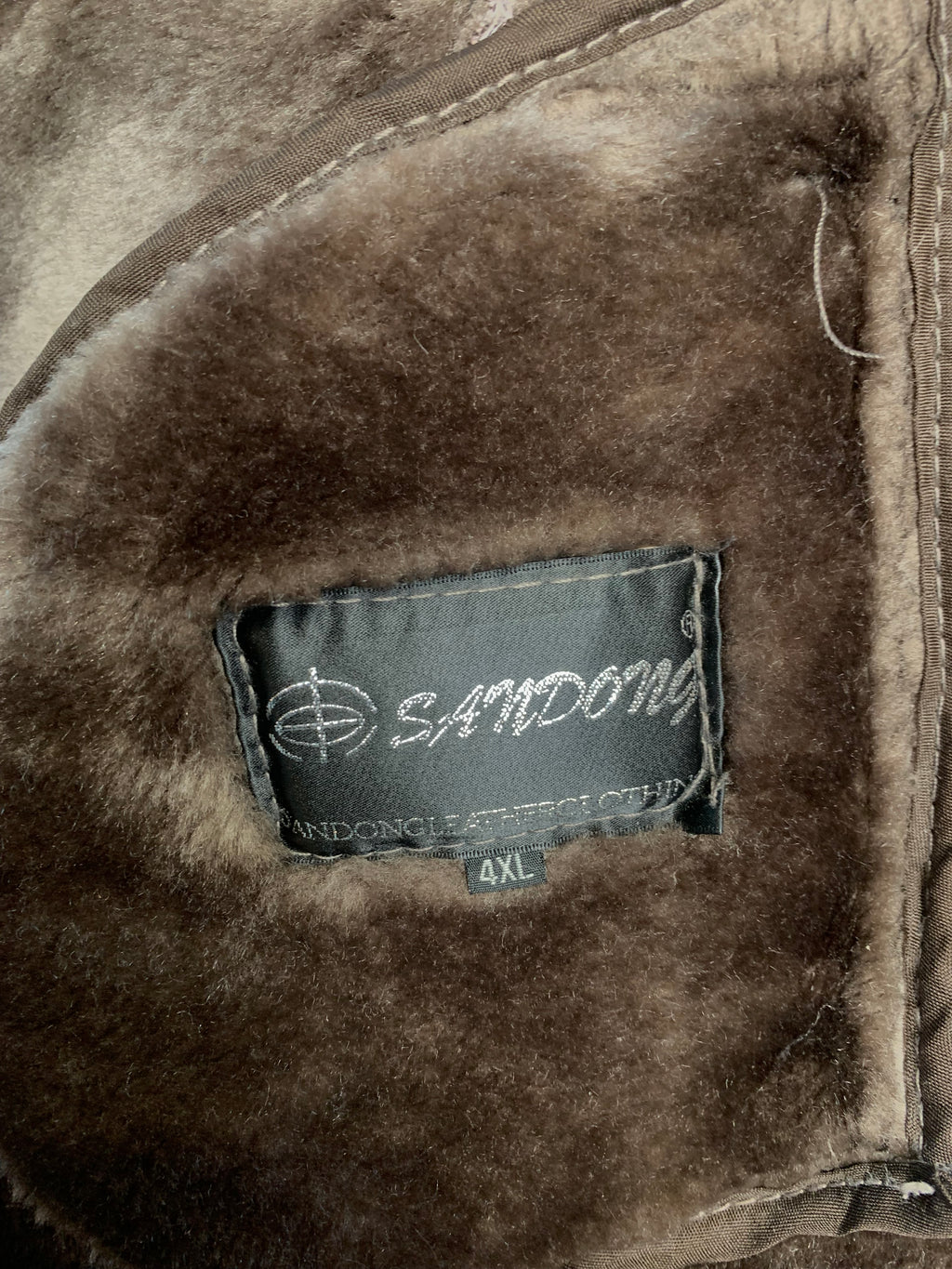 Sandong Shearling Fur Trim Coat