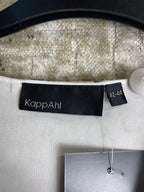 KappAhl Script Print Mesh Top