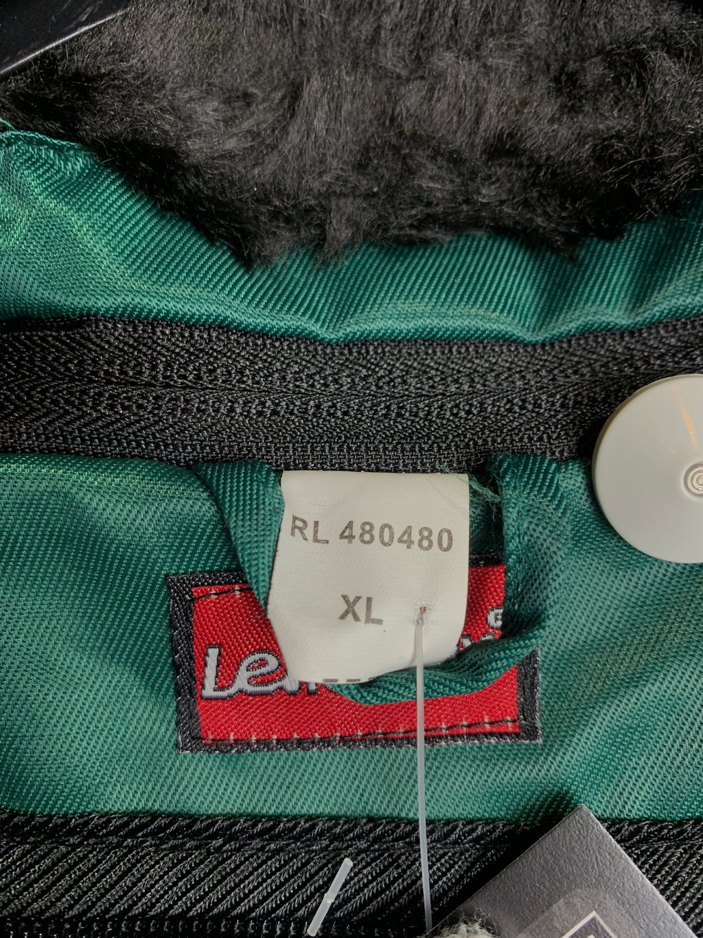 LeiKaTex Y2K Faux Fur-Lined Bomber Jacket