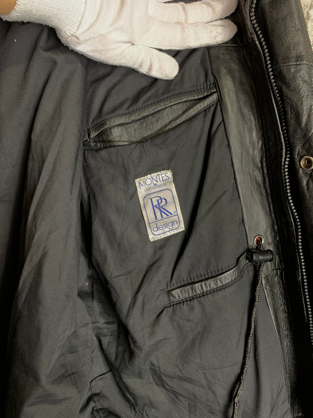 Montes Leatherwear Utility Leather Jacket