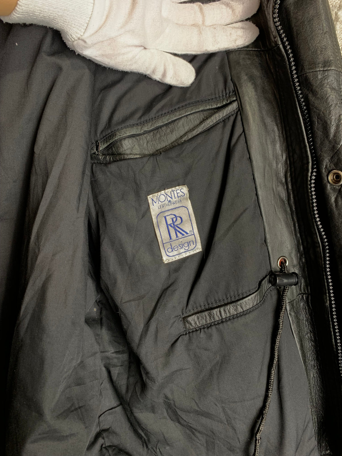 Montes Leatherwear Utility Leather Jacket