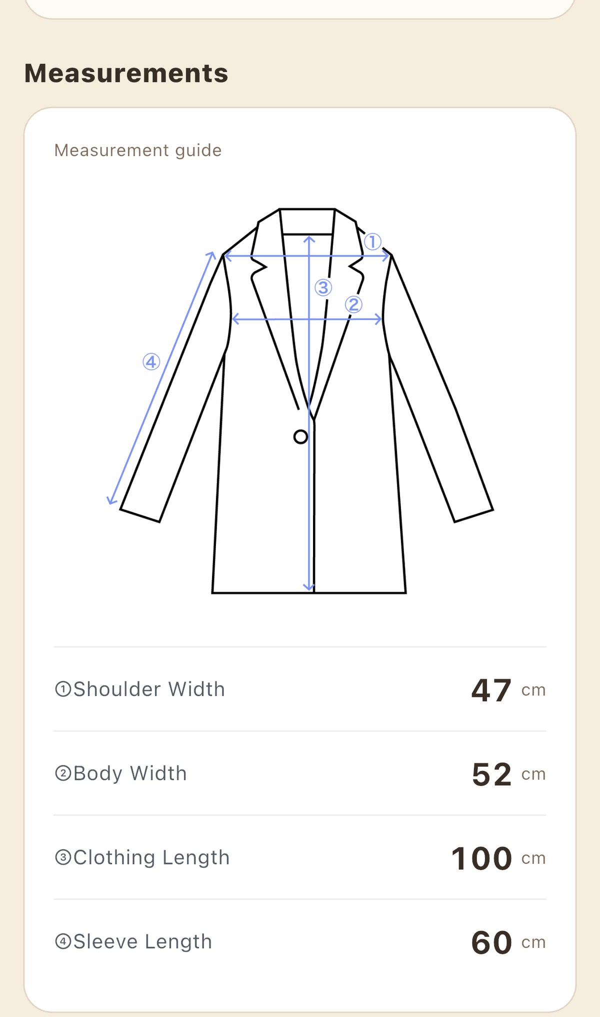 Polar Long Leather Coat