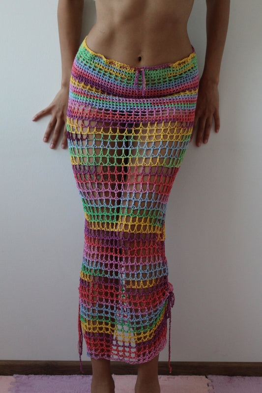 Handmade Adjustable Crochet Skirt