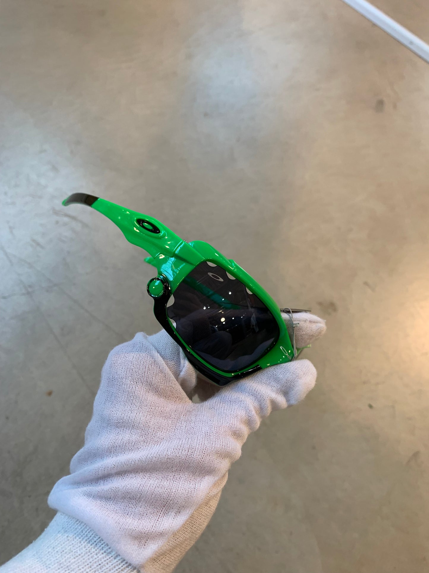 Y2K Green Oakley Sunglasses