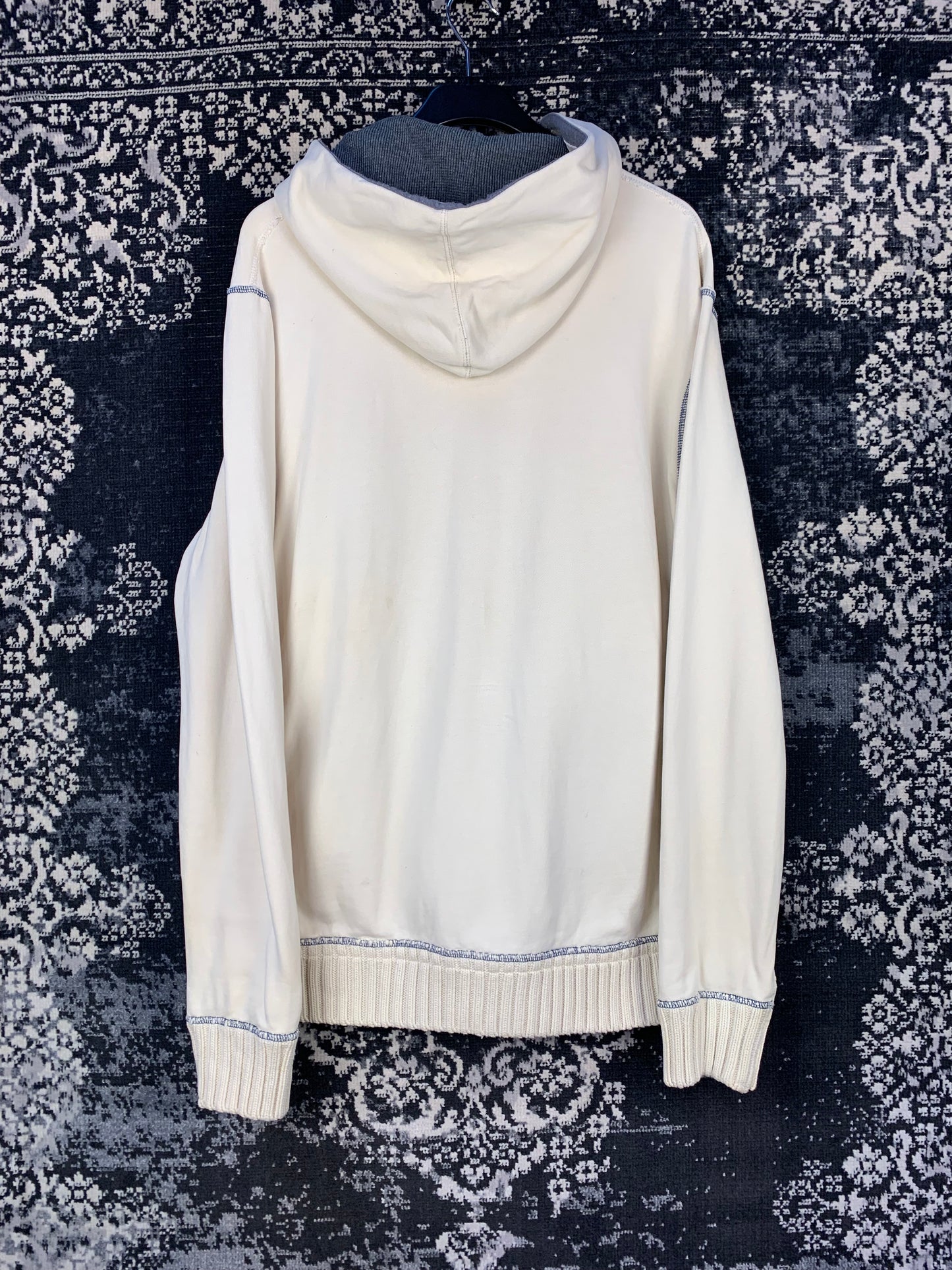 Mens Y2K Style Desigual Graphic Hoodie Jacket