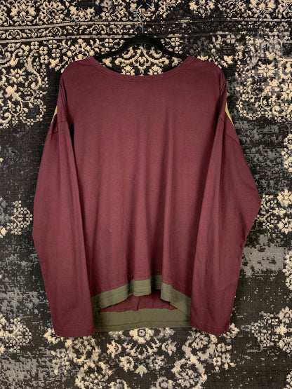 BigBadKids Y2K Cherry Brown Long Sleeve Shirt