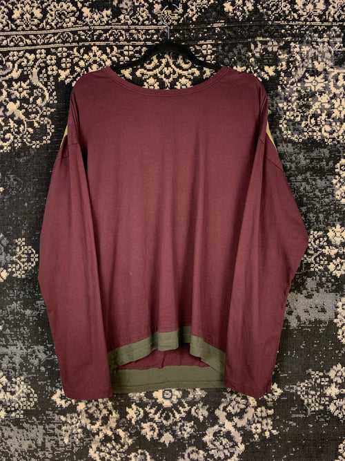 BigBadKids Y2K Cherry Brown Long Sleeve Shirt