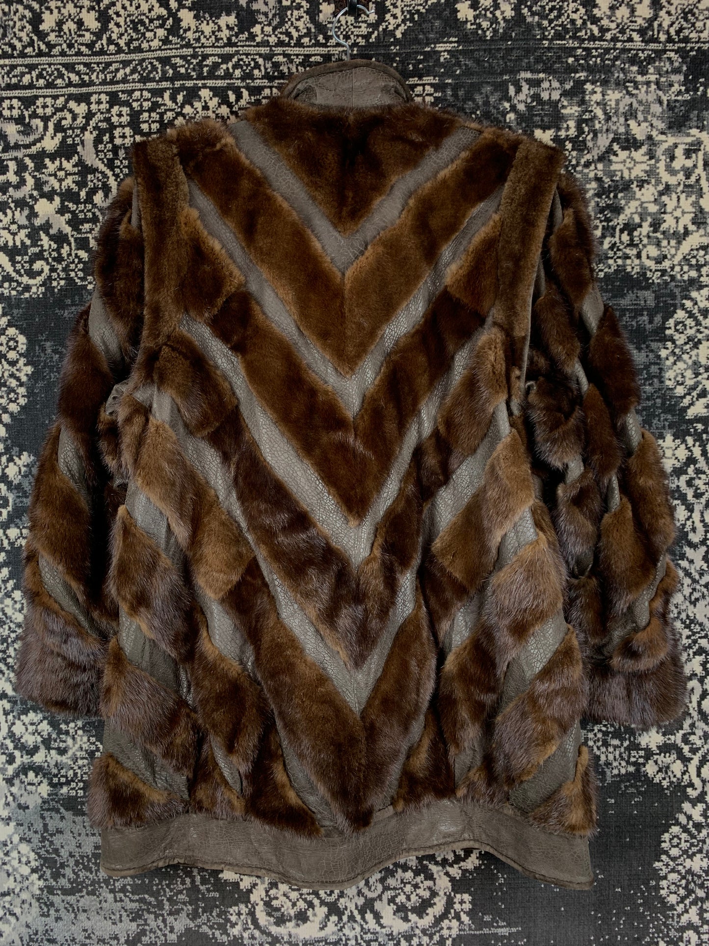 Vintage Horst Franken Brown Fur Coat