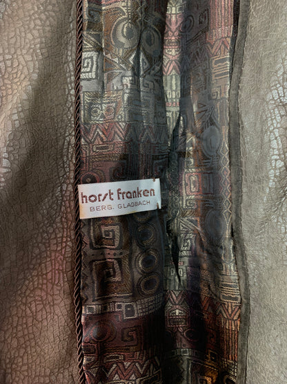 Vintage Horst Franken Brown Fur Coat