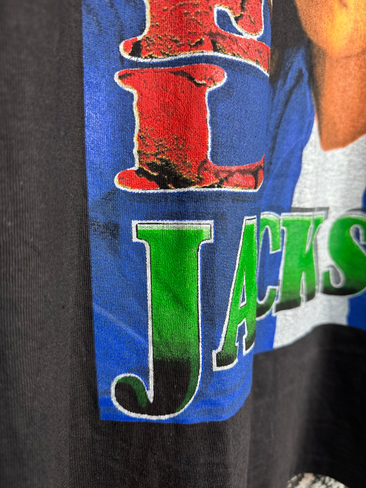 Vintage Michael Jackson Bay Club Rap Tee Shirt XXL