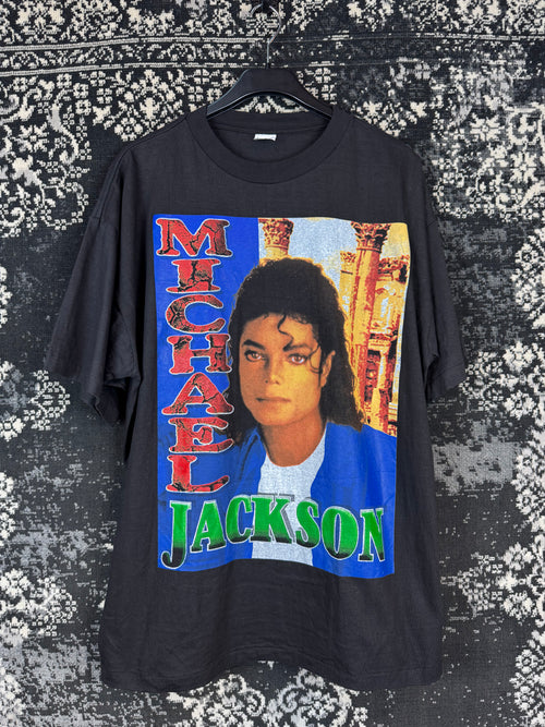 Vintage Michael Jackson Bay Club Rap Tee Shirt XXL
