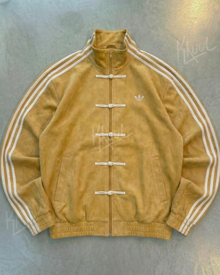 Adidas Mosterdgeel Chinees Nieuwjaar 2026 CNY Tang trainingsjack