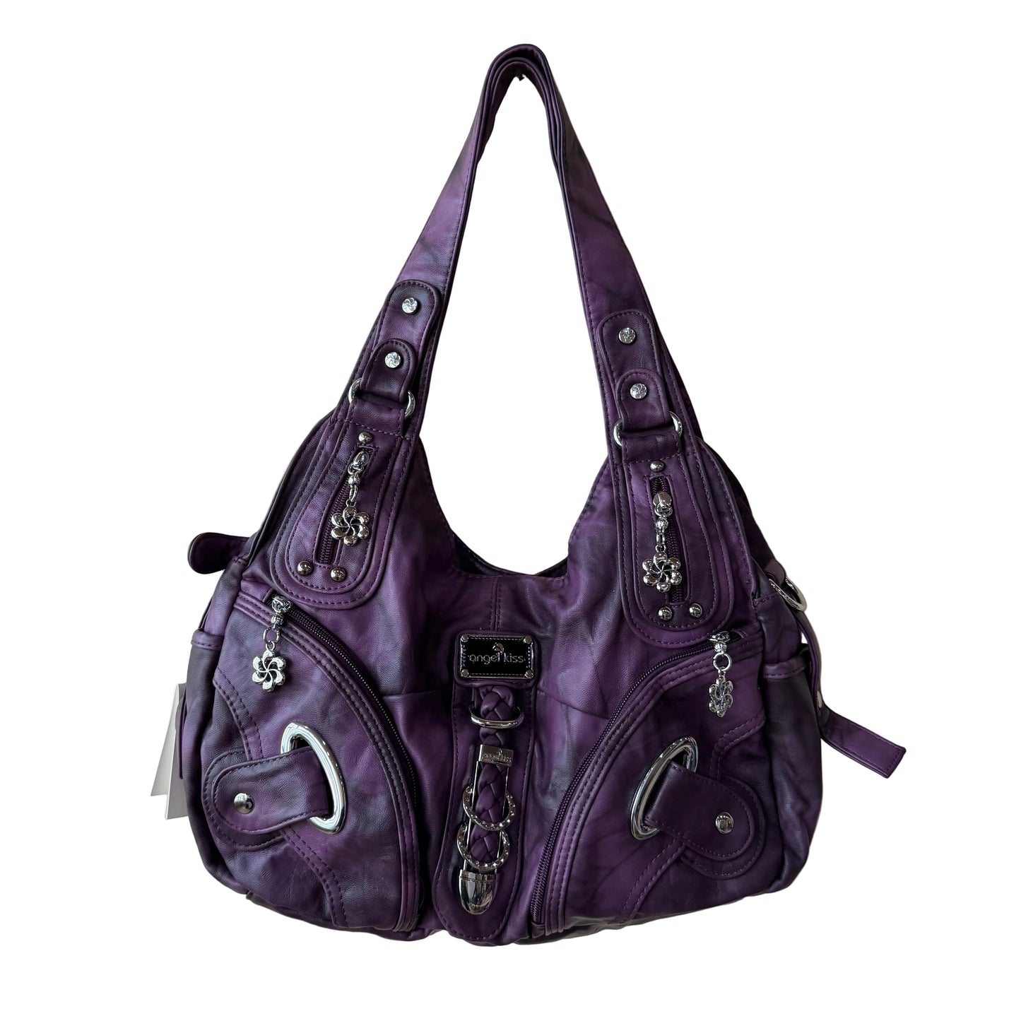 Large Tie-Dye Purple