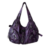 Large Tie-Dye Purple
