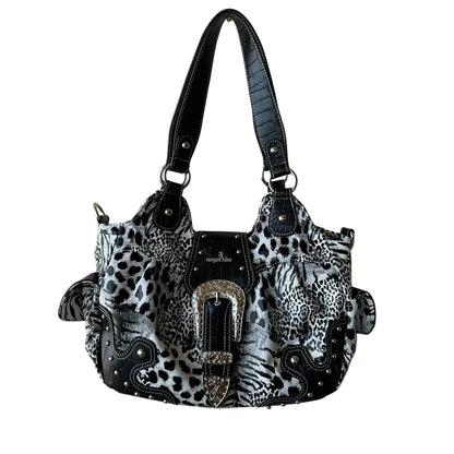 Black and White Leopard