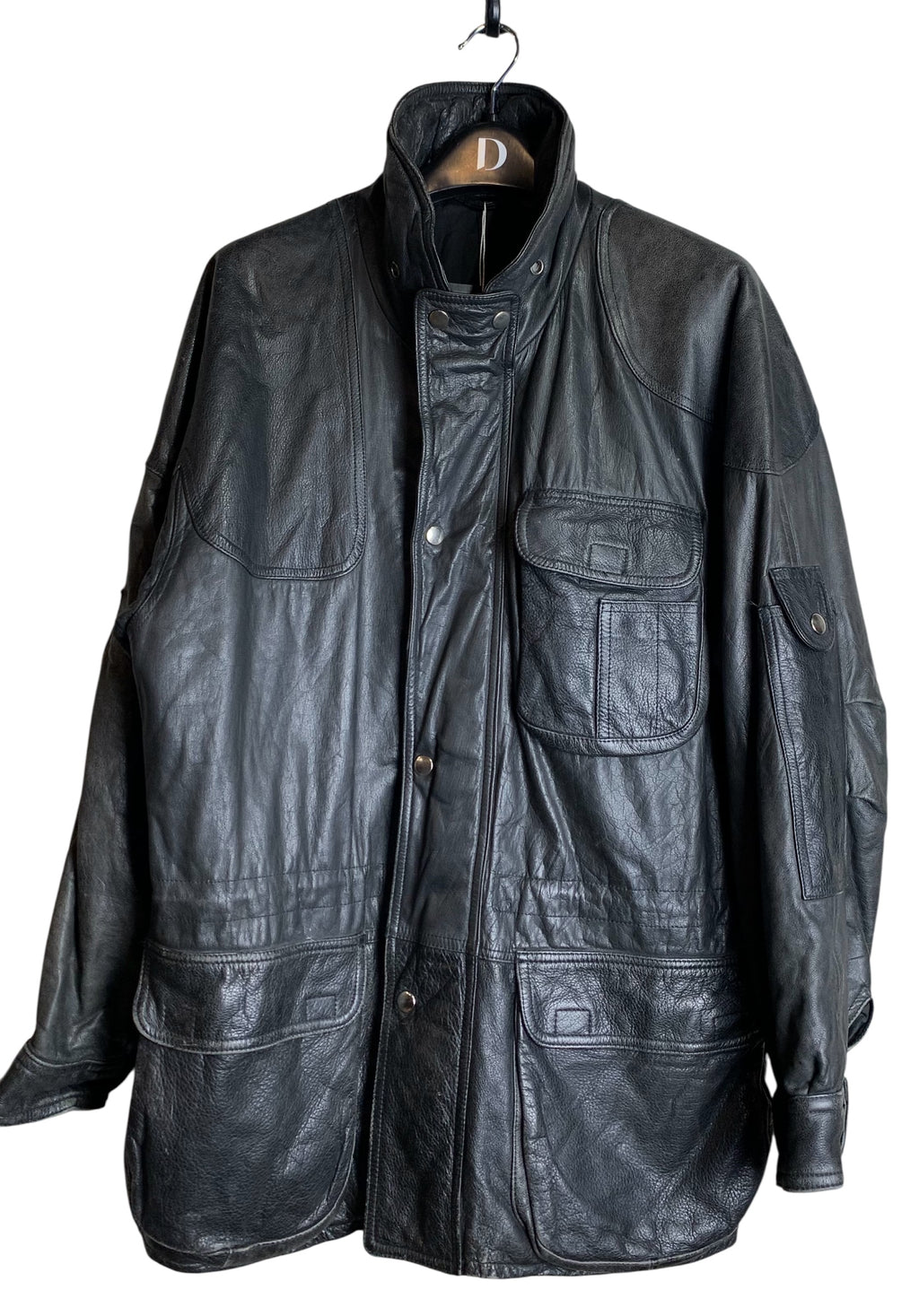 Montes Leatherwear Utility Leather Jacket