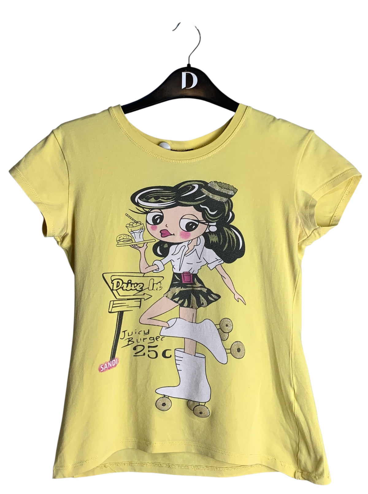 Zentex Y2K Rollerskate Girl Tee