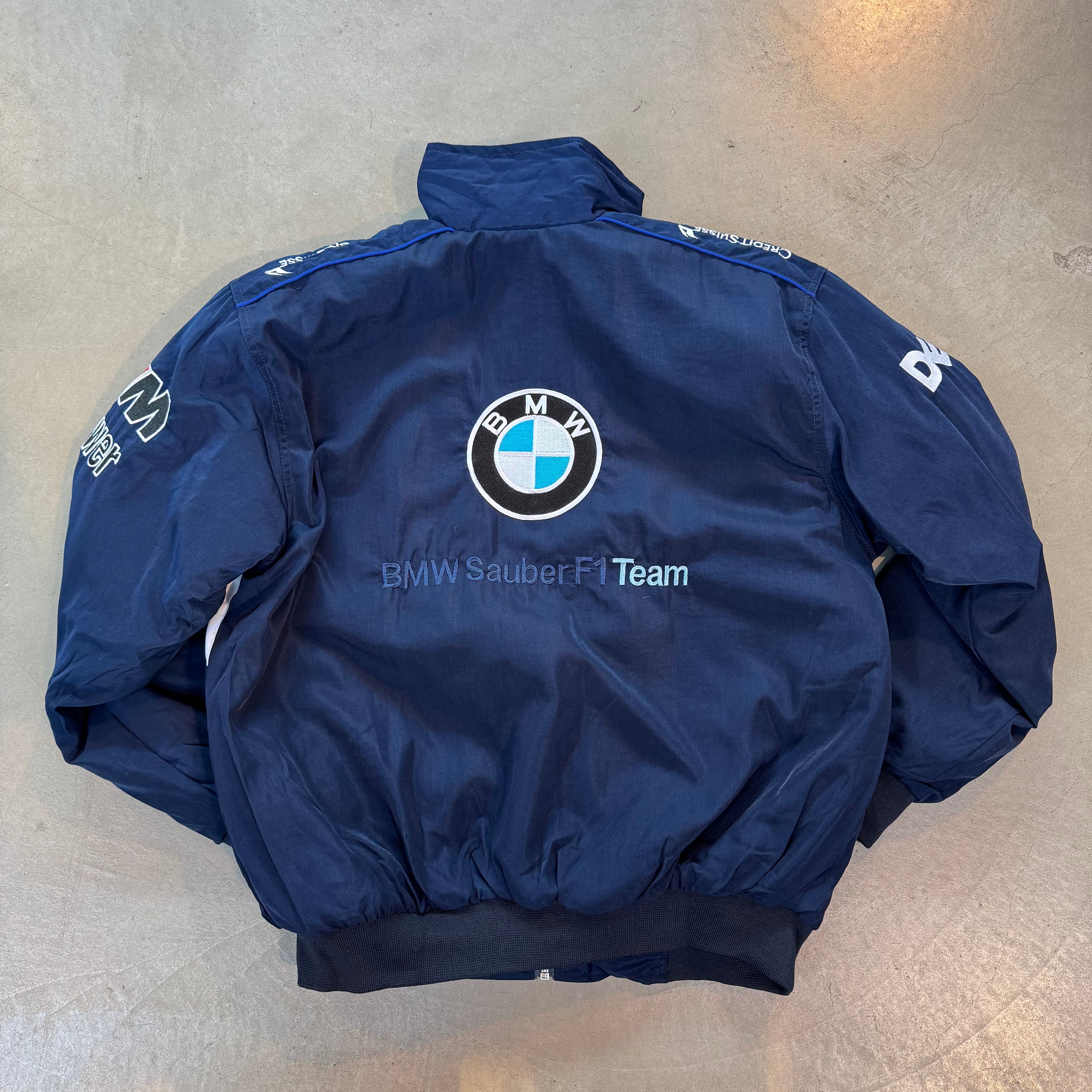 BMW sauber ザウバー F1 レーシングジャケット 刺繍ロゴ スポンサー