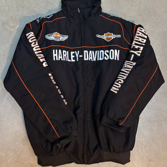 Vintage Harley Davidson 100th Anniversary Racing Bomber Jacket